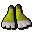 gold bunny feet