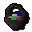 black easter basket