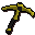 golden pickaxe